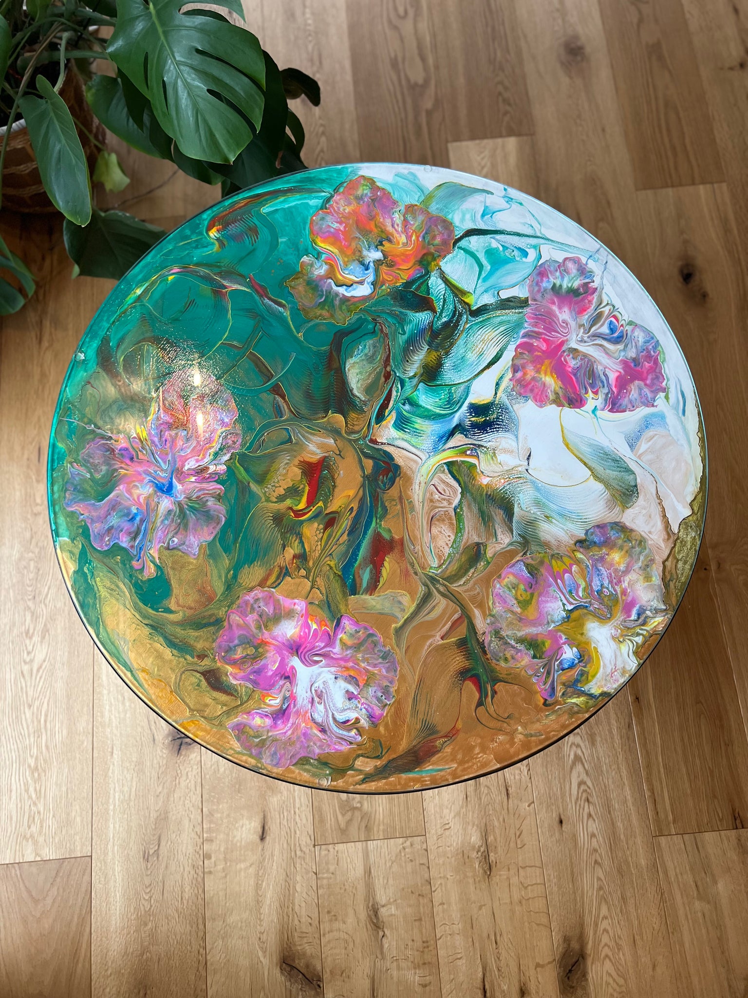 Jadwiga Hajdo - Floral Art Coffee Table