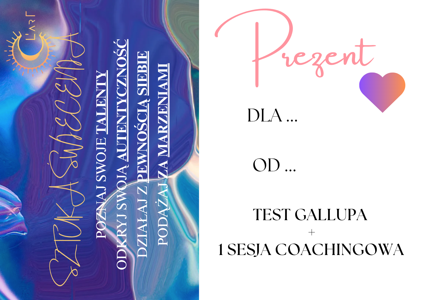 VOUCHER (GIFT) -  Talent Test + Action Plan + Coaching Session 1:1