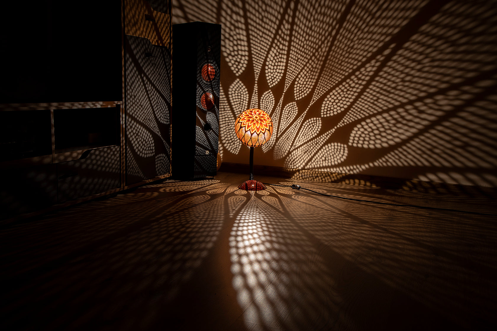Lamp Dahlia by Karol Okoński