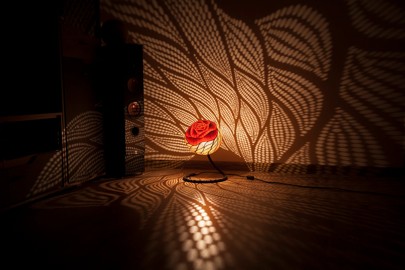 Lamp Rose by Karol Okoński